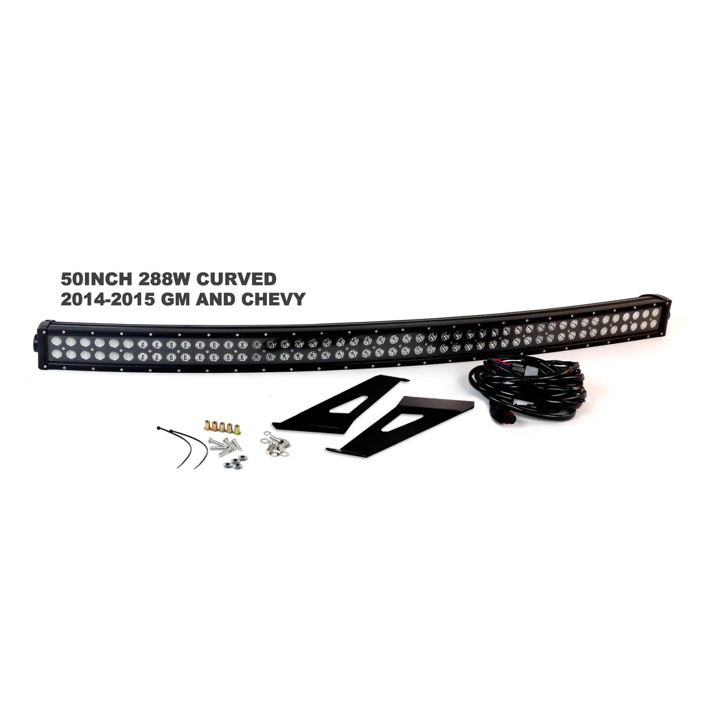 2014-2016-Chevy-And-Gmc-15002500-Complete-Led-Light-Bar-Kit