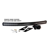 Race Sport RS-L37-288W 2014-2016 Chevy and GMC 1500/2500 Complete LED Light Bar Kit
