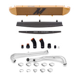 Mishimoto MMINT-FIST-14KPG Ford Fiesta ST Intercooler Kit, 2014-2019 Polished Pipes, Gold Cooler