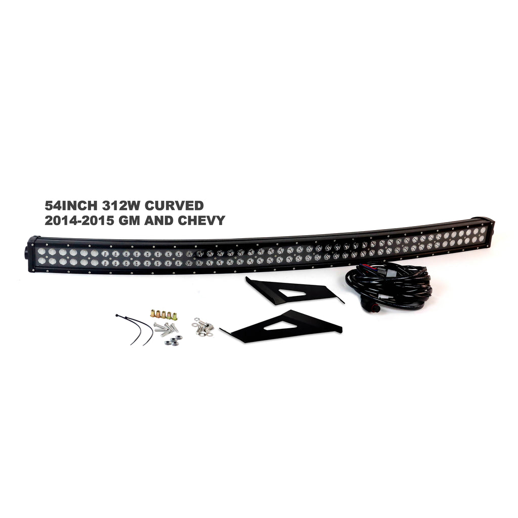 2014-2017-Chevy-And-Gmc-Complete-Led-Light-Bar-Kit