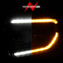 Load image into Gallery viewer, 2014-2017-Toyota-Tundra-Led-Crystal-Headlights-W-Switchback-Black-Housing-W-Drl