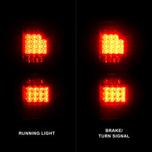 Load image into Gallery viewer, 2014-2018-Gmc-Sierra-Led-Tail-Lights-Black-Housing-Smoke-Lens