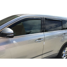 Load image into Gallery viewer, 2014-2018-Toyota-Highlander-Wade-In-Channel-Wind-Deflector-4Pc---Smoke