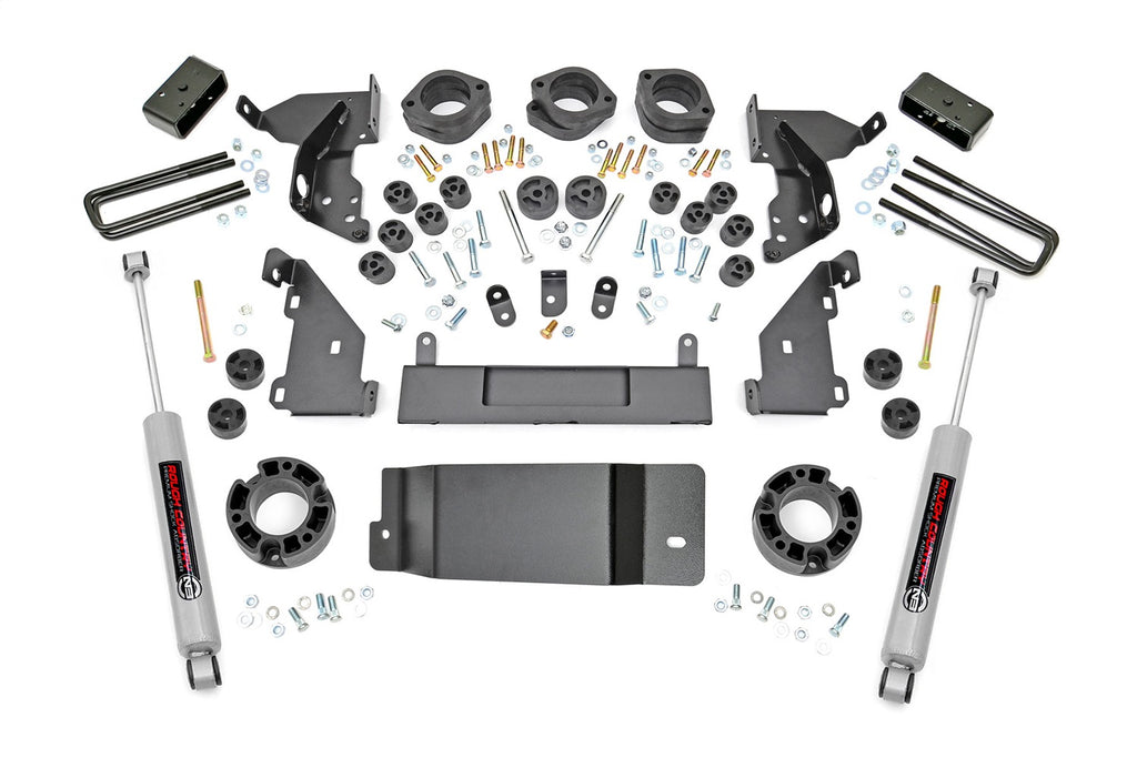 Rough Country 293.20 Combo Suspension Lift Kit for Select Chevrolet Silverado 1500, GMC Sierra