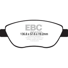Load image into Gallery viewer, 2014-Fiat-500-1.4L-Turbo-Abarth-Greenstuff-Front-Brake-Pads
