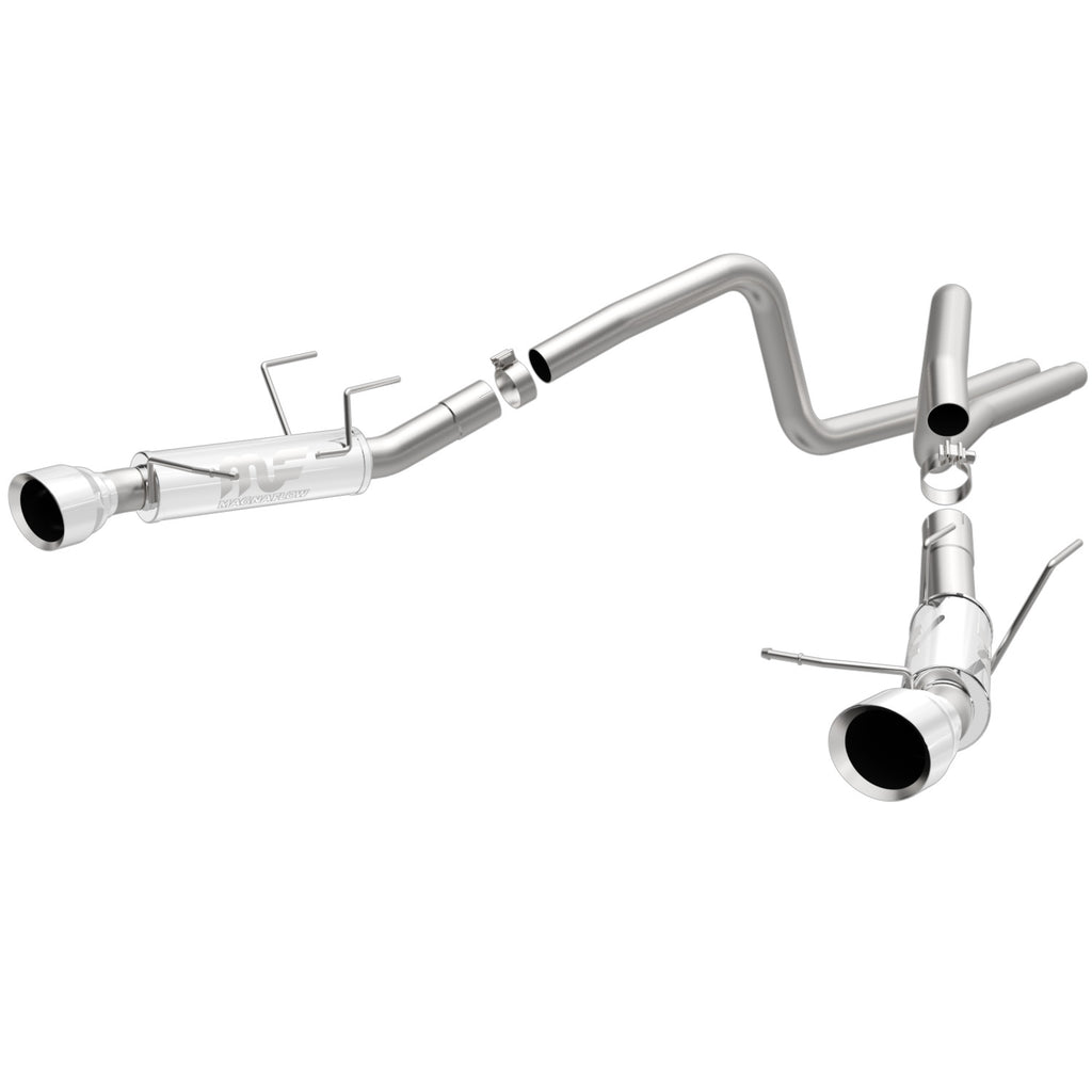 2014-Ford-Mustang-V6-3.7L-Comp-Series-Dual-Split-Rear-Polished-Stainless-CB-Perf-Exhaust
