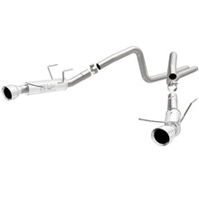 Load image into Gallery viewer, 2014-Ford-Mustang-V6-3.7L-Comp-Series-Dual-Split-Rear-Polished-Stainless-CB-Perf-Exhaust