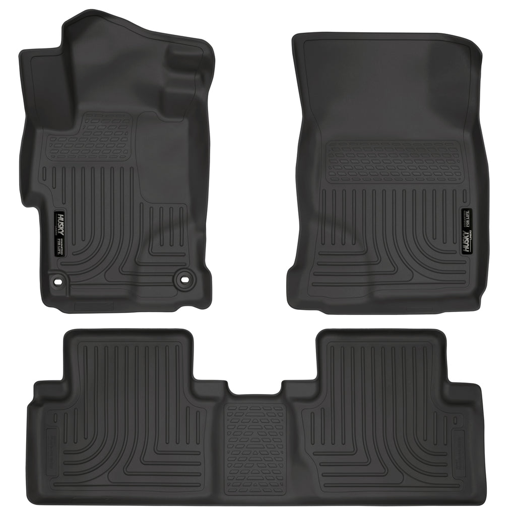 2014-Honda-Civic-Sedan-Weatherbeater-Black-Front--2Nd-Seat-Floor-Liners