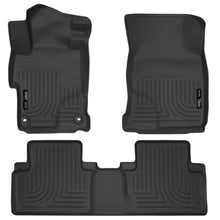 Load image into Gallery viewer, 2014-Honda-Civic-Sedan-Weatherbeater-Black-Front--2Nd-Seat-Floor-Liners