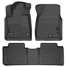 Load image into Gallery viewer, 2014-Toyota-Tundra-Double-Cab-Pickup-Weatherbeater-Black-Front--2Nd-Seat-Floor-Liners