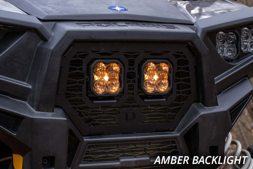 Diode Dynamics DD7855 Allows for installation of SS3 LED pods on bumper roll bars. for Select Polaris RZR XP EPS, Polaris RZR XP EPS Desert Edition, Polaris RZR XP EPS Fox Edition, Polaris RZR XP EPS Gold Matte Metallic LE, Polaris RZR XP EPS High Lifter