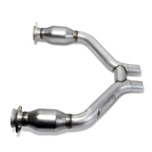 Load image into Gallery viewer, 2015-16-Mustang-V6-Short-Mid-H-Pipe-With-Converters-(To-Be-Used-With-1642-Series-Headers)