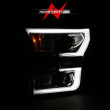 Load image into Gallery viewer, 2015-2017-Ford-F-150-Projector-Headlights-W-Plank-Style-Switchback-Chrome-W-Amber