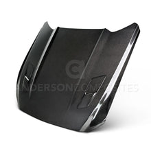 Load image into Gallery viewer, 2015-2017-Ford-Mustang-Double-Sided-Carbon-Fiber-Type-Oe-Style-Hood