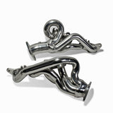BBK 1848 2015-2017 MUSTANG 5.0 GT 1-3/4 TUNED LENGTH SHORTY HEADERS (TITANIUM CERAMIC)