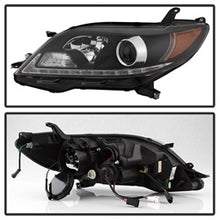 Load image into Gallery viewer, 2015-2017-Toyota-Sienna-Projector-Headlights---Drl-Led---Black-Pro-Yd-Tsen15-Drl-Bk