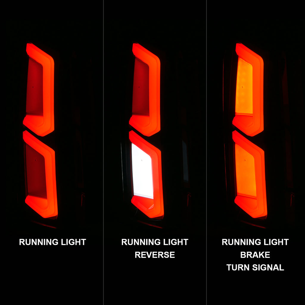2015-2020-Chevrolet-Tahoe-Led-Tail-Lights-W-Light-Bar-Black-Housing-Somke-Lens