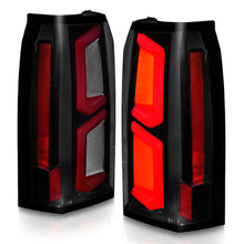 Load image into Gallery viewer, 2015-2020-Chevrolet-Tahoe-Led-Tail-Lights-W-Light-Bar-Black-Housing-Somke-Lens