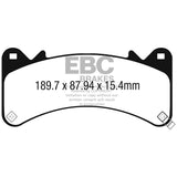 EBC ED93067 Orangestuff 9000 Series Race Brake Pads