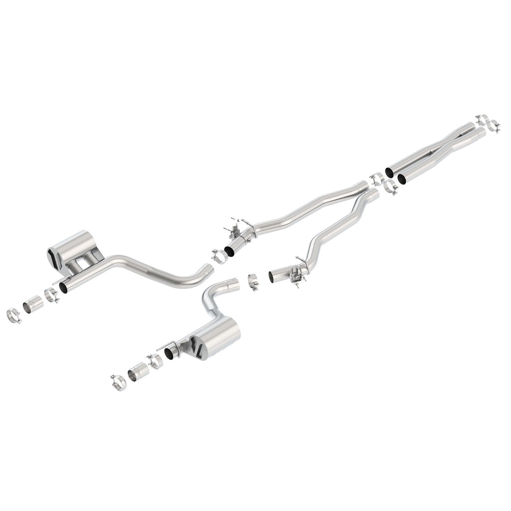 2015-Dodge-Charger-Hellcat-6.2L-V8-Atak-Catback-Exhaust-W-Valves-No-Tips-Factory-Valance