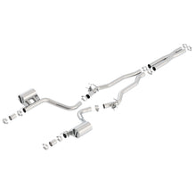Load image into Gallery viewer, 2015-Dodge-Charger-Hellcat-6.2L-V8-Atak-Catback-Exhaust-W-Valves-No-Tips-Factory-Valance