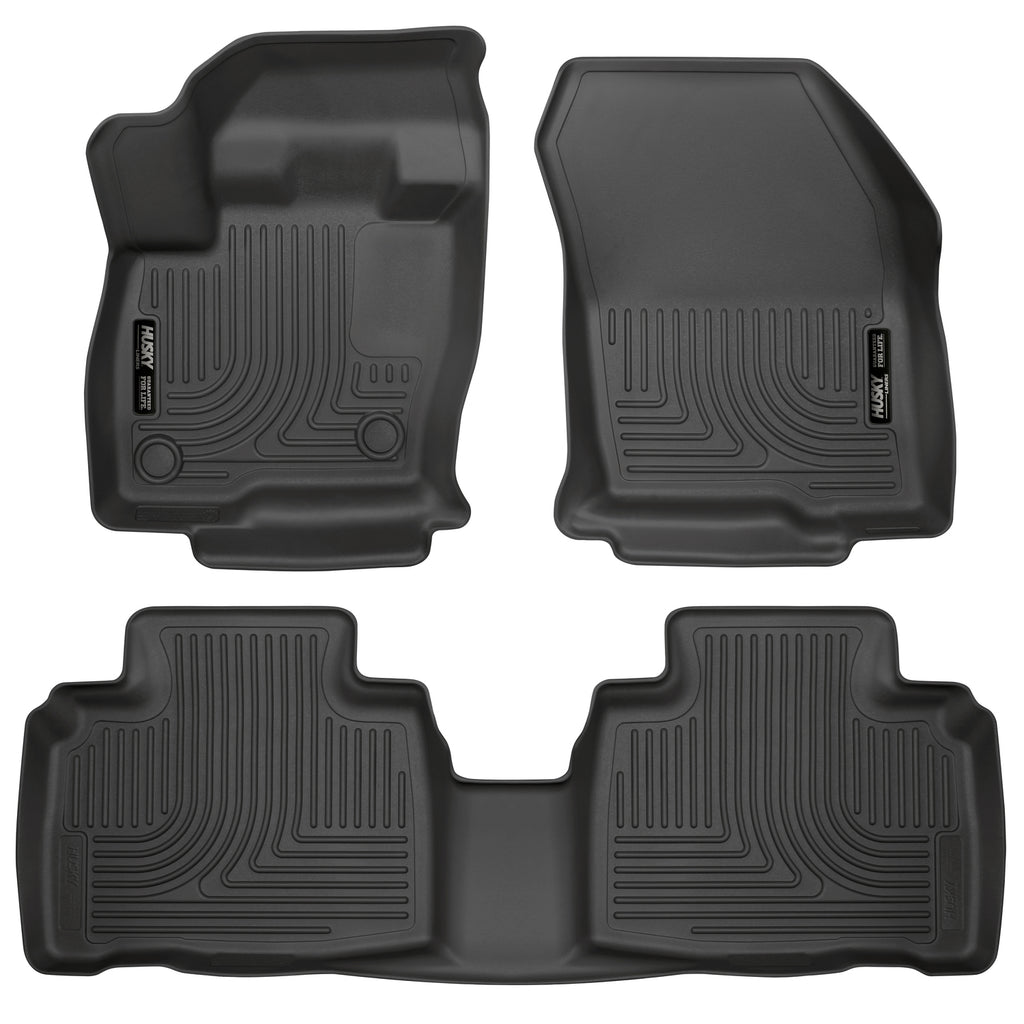 2015-Ford-Edge-Weatherbeater-Front--2Nd-Row-Combo-Black-Floor-Liners