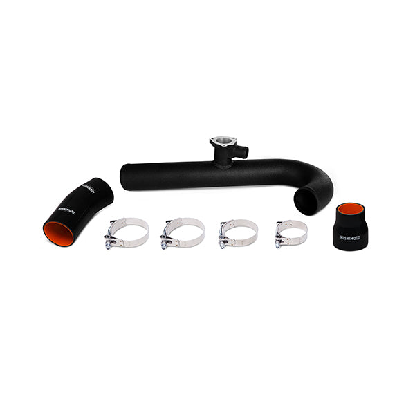 2015-Ford-Mustang-Ecoboost-2.3L-Intercooler-Hot-Side-Wrinkle-Black-Pipe-And-Boot-Kit