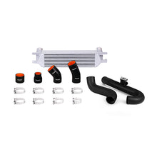 Load image into Gallery viewer, 2015-Ford-Mustang-Ecoboost-Performance-Intercooler-Kit---Silver-Core-Wrinkle-Black-Pipes