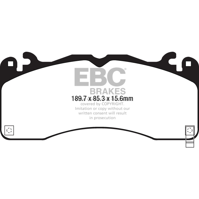 2015-Ford-Mustang-(6Th-Gen)-2.3L-Turbo-(Gt-Package)-Bluestuff-Front-Brake-Pads
