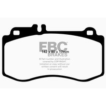 Load image into Gallery viewer, 2015-Mercedes-Benz-Cls400-(WBrembo-Front-Calipers)-Greenstuff-Front-Brake-Pads