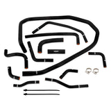 Mishimoto MMHOSE-WRX-15ANCBK Subaru WRX Silicone Ancillary Hose Kit, Black, 2015-2021