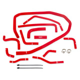 Mishimoto MMHOSE-WRX-15ANCRD Subaru WRX Silicone Ancillary Hose Kit, Red, 2015-2021