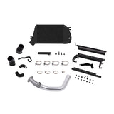 Mishimoto MMTMIC-WRX-15PBK Subaru WRX Perf. Top Mount Intercooler(Black) & Charge-Pipe Kit(Polished) 15-21