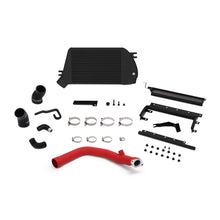 Load image into Gallery viewer, 2015-Subaru-Wrx-Top-Mount-Intercooler-Kit---Powder-Coated-Black--Wrinkle-Red-Pipes