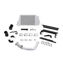 Load image into Gallery viewer, 2015-Subaru-Wrx-Top-Mount-Intercooler-Kit---Powder-Coated-Silver--Polished-Pipes