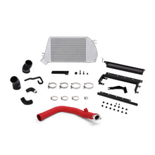 Load image into Gallery viewer, 2015-Subaru-Wrx-Top-Mount-Intercooler-Kit---Powder-Coated-Silver--Wrinkle-Red-Pipes