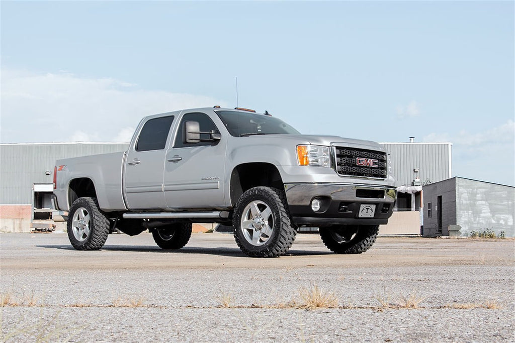 Rough Country 97570 Suspension Lift Kit w/Shocks for Select Chevrolet Silverado HD, Chevrolet Silverado HD, GMC Sierra HD, GMC Sierra HD