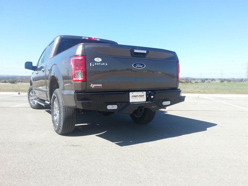 Frontier Truck Gear 100-11-5011 Diamond Rear Bumper for Select Ford F-150