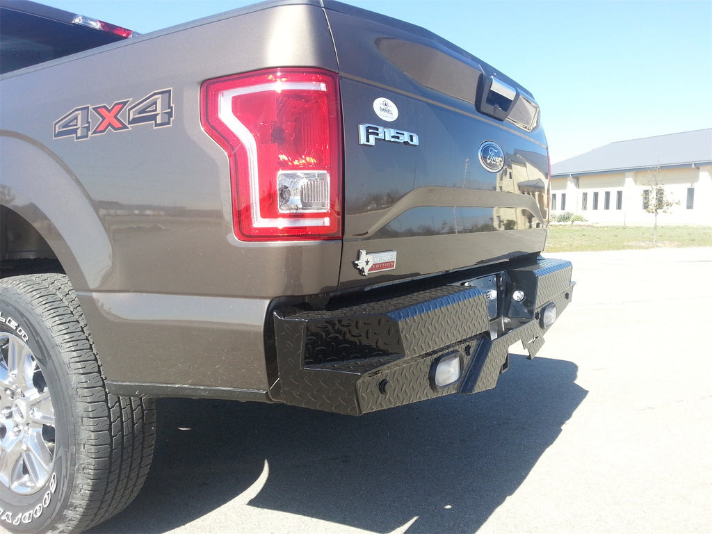 Frontier Truck Gear 100-11-5011 Diamond Rear Bumper for Select Ford F-150
