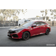 Load image into Gallery viewer, 2016-2017-Honda-Civic-CoupeSedanHatchback-Mr-Style-Carbon-Fiber-Hood