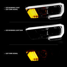 Load image into Gallery viewer, 2016-2017-Toyota-Tacoma-Projector-Headlights-W-Plank-Style-Design-ChromeAmber-W-Drl