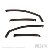 Westin 72-44493 In Channel Wind Deflector 4pc