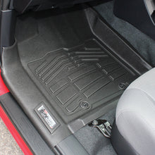 Load image into Gallery viewer, 2016-2018-Toyota-Tacoma-AccessDbl-Cab-Wade-Sure-Fit-Floor-Liners-Front---Black