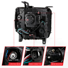 Load image into Gallery viewer, 2016-2019-Gmc-Sierra-1500-Projector-Headlight-Plank-Style-Black-W-Sequential-Amber-Signal