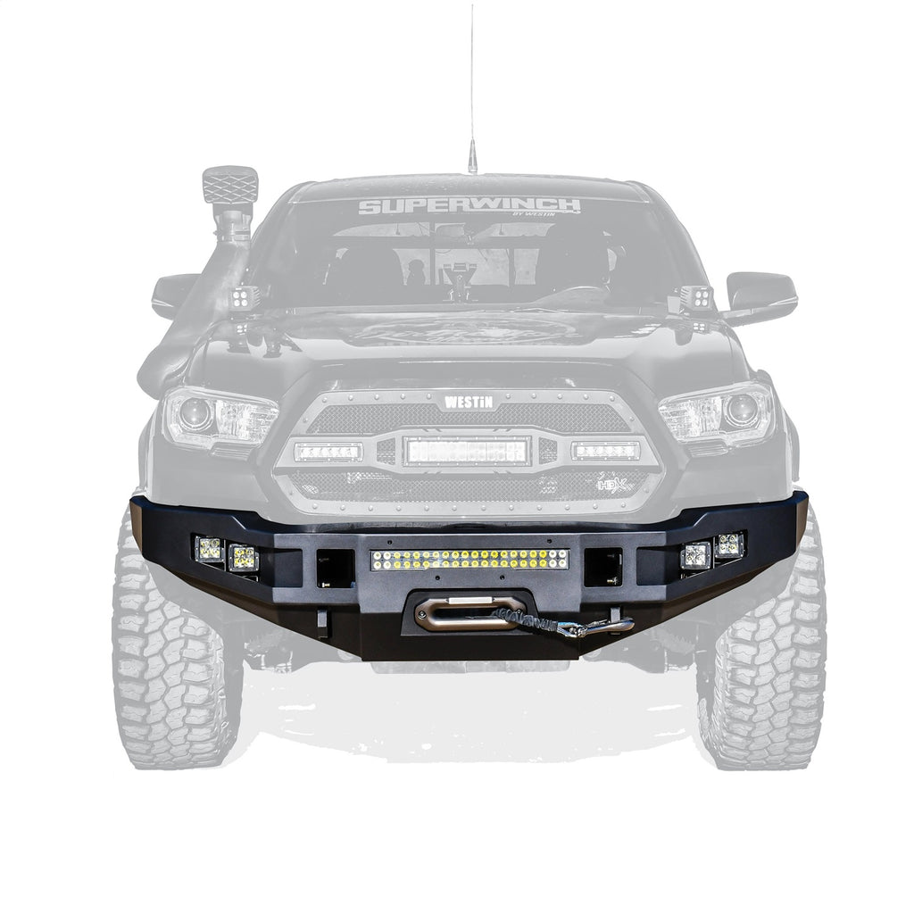 2016-2023-Toyota-Tacoma-Pro-Series-Front-Bumper---Textured-Black