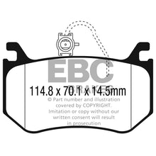 Load image into Gallery viewer, 2016-Alfa-Romeo-Giulia-2.9L-Twin-Turbo-Bluestuff-Rear-Brake-Pads