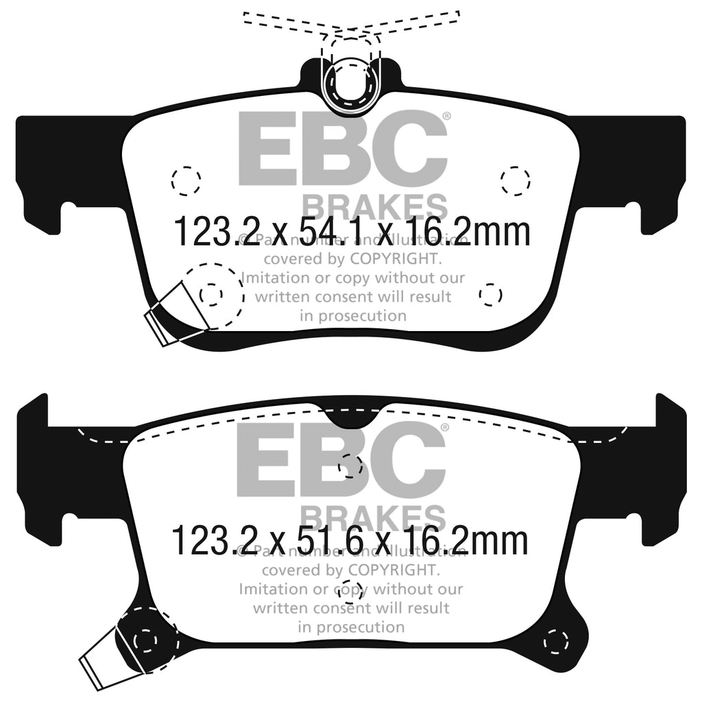 2016-Buick-Envision-2.0L-Turbo-Redstuff-Rear-Brake-Pads
