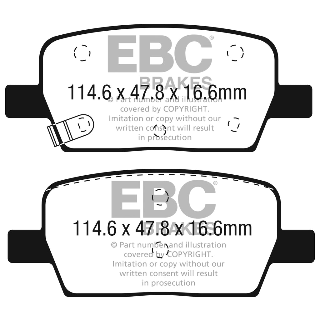 2016-Cadillac-Ct6-2.0L-Turbo-Redstuff-Rear-Brake-Pads