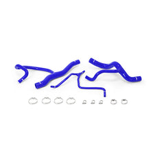 Load image into Gallery viewer, 2016-Chevrolet-Camaro-2.0T-WHd-Cooling-Package-Silicone-Radiator-Hose-Kit---Blue