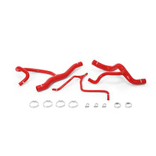 Load image into Gallery viewer, 2016-Chevrolet-Camaro-2.0T-WHd-Cooling-Package-Silicone-Radiator-Hose-Kit---Red